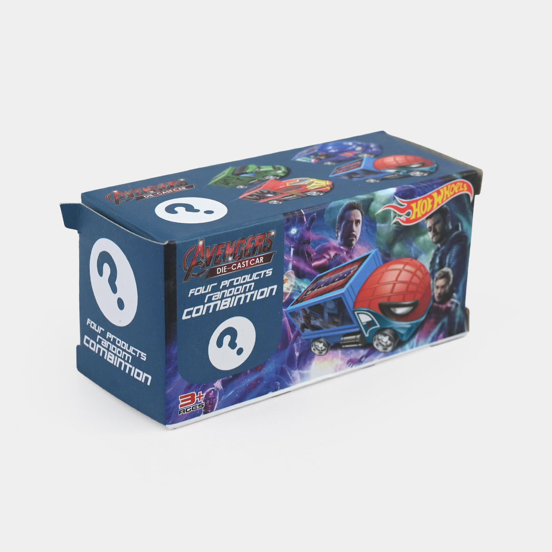 Superhero Free-Wheel Mini Vehicle Toy