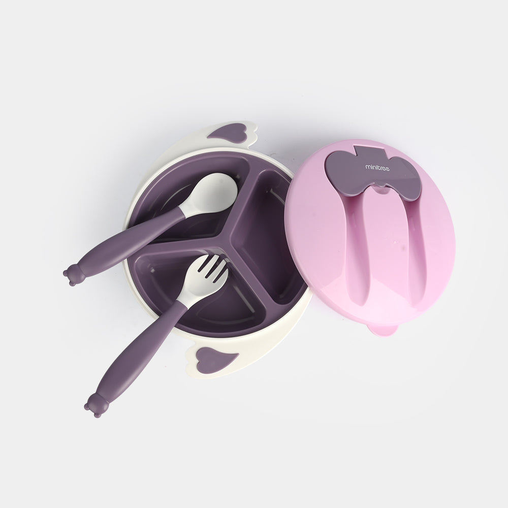 Minitree 3-Piece Kids Bowl & Spoon Set