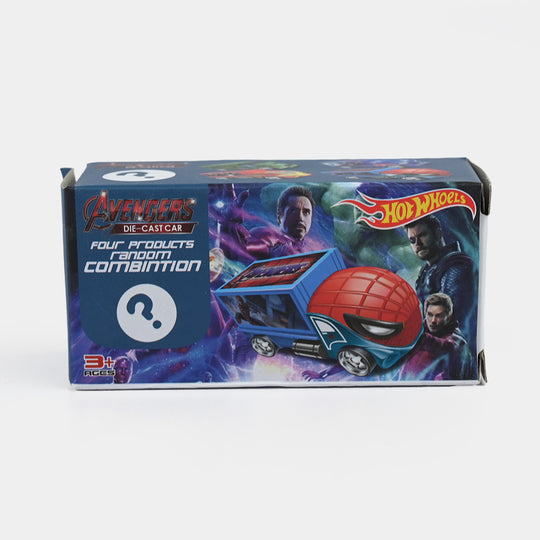 Superhero Free-Wheel Mini Vehicle Toy