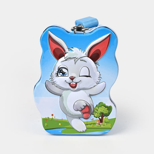 Metal Coin/Money Box with Lock For Kids