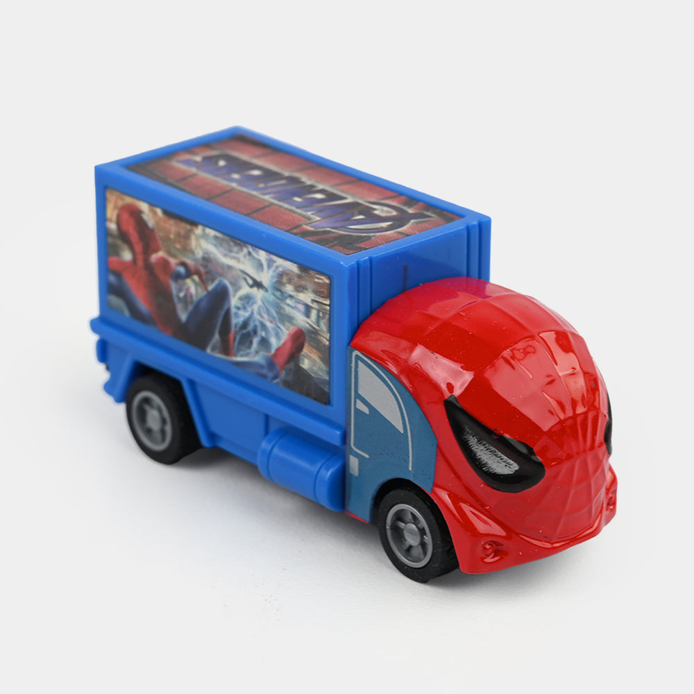 Superhero Free-Wheel Mini Vehicle Toy