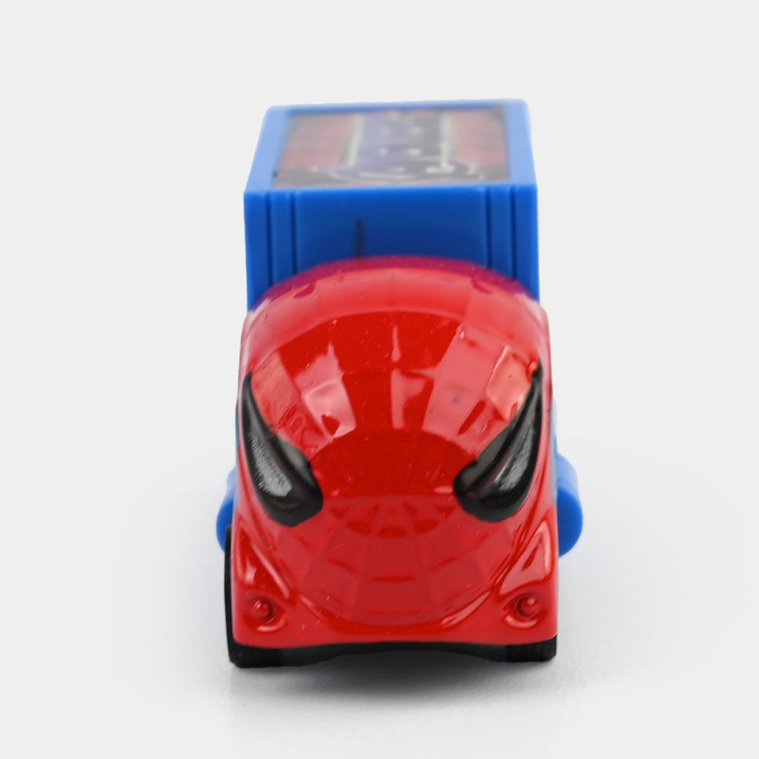 Superhero Free-Wheel Mini Vehicle Toy