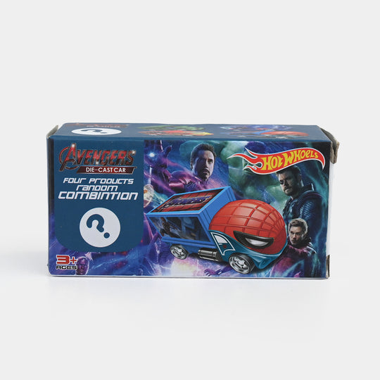 Superhero Free-Wheel Mini Vehicle Toy