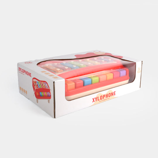 2-in-1 Piano Xylophone Musical Toy