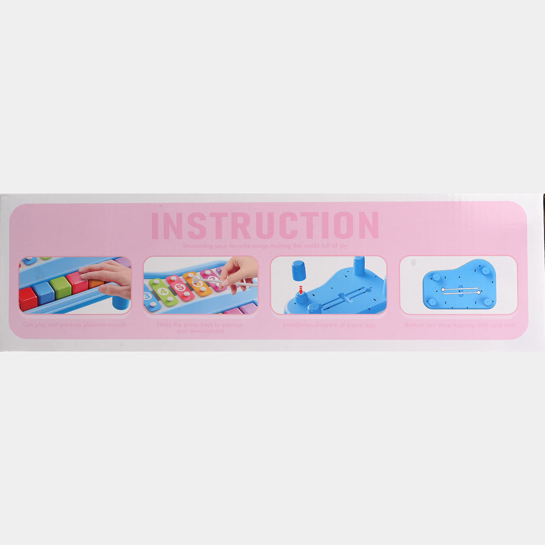 2-in-1 Piano Xylophone Musical Toy