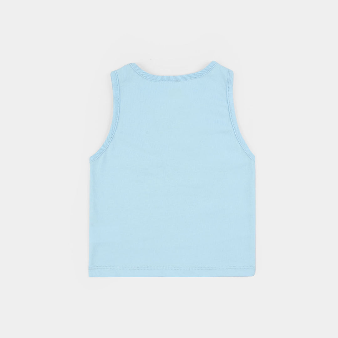 Infant Boys Jersey/Terry Sando (Daddy’s Best Buddy) - Light Blue