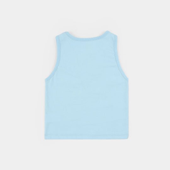 Infant Boys Jersey/Terry Sando (Daddy’s Best Buddy) - Light Blue