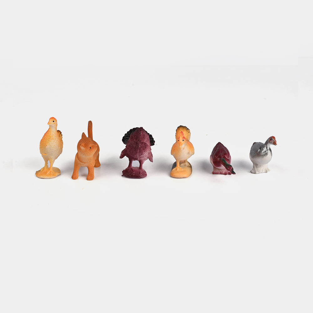 Mini Farm Animal Figurine Set