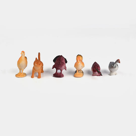Mini Farm Animal Figurine Set