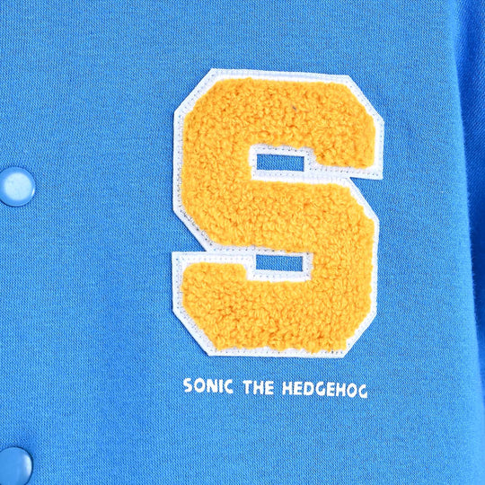 Boys Fleece Jacket The Hedgehog-Blue