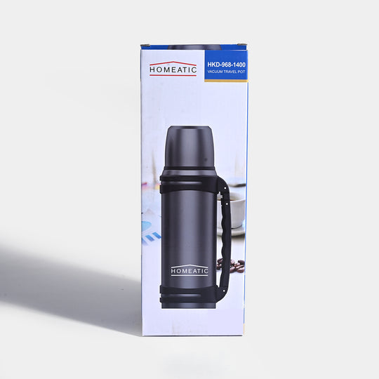 Travel Friendly Stainless Steel Water Bottle | 1.4 Litre