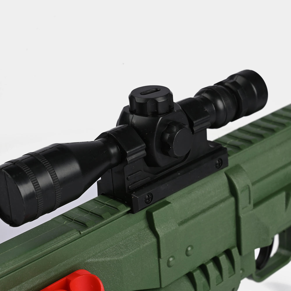 Eva Soft Dart & Gel Ball Blaster Toy For Kids
