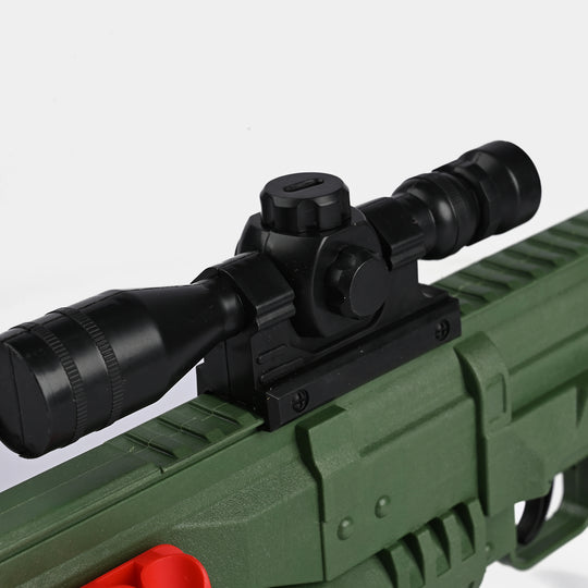 Eva Soft Dart & Gel Ball Blaster Toy For Kids