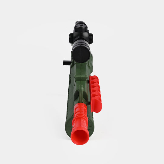 Eva Soft Dart & Gel Ball Blaster Toy For Kids