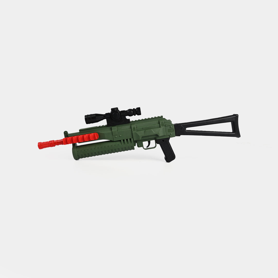 Eva Soft Dart & Gel Ball Blaster Toy For Kids