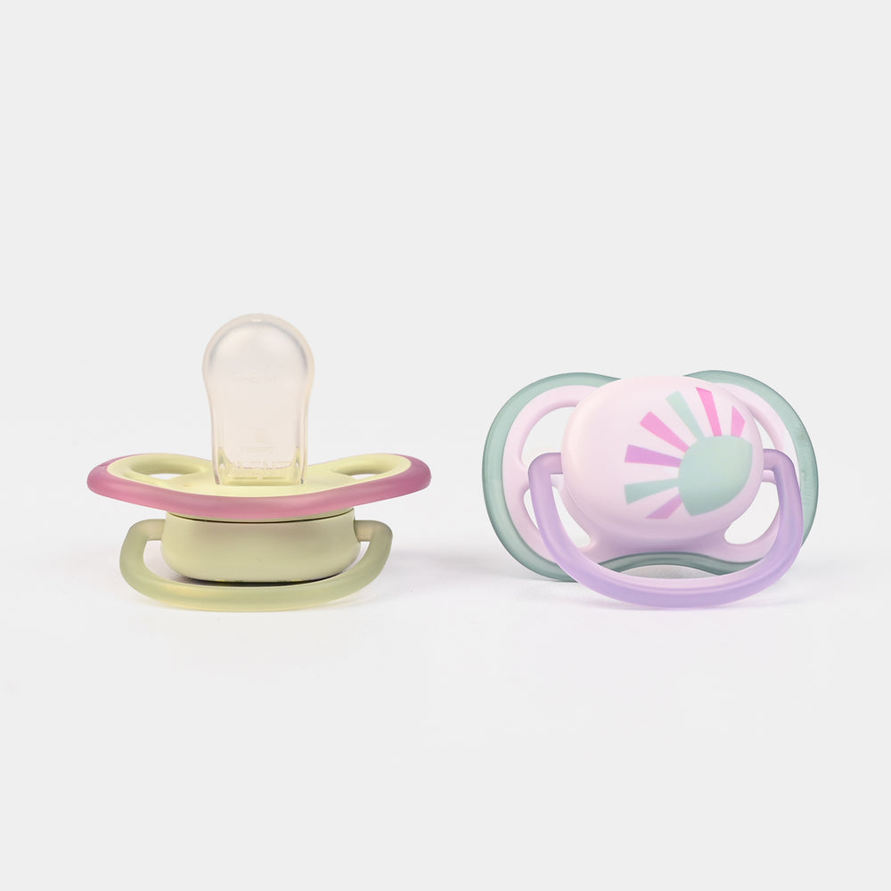 Philips Avent Soother Air 0-6M Girl Sun Rainbow SCF085/59