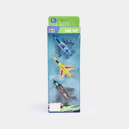 Alloy Slided Fighter Jet/Plane Set | Pack of 3