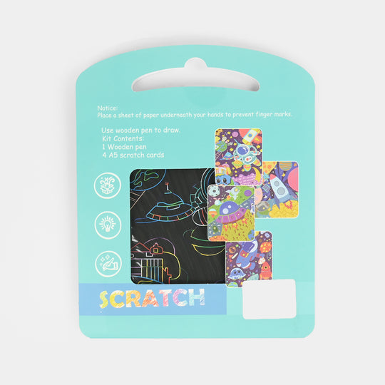 Magic Scratch Cards Art Set