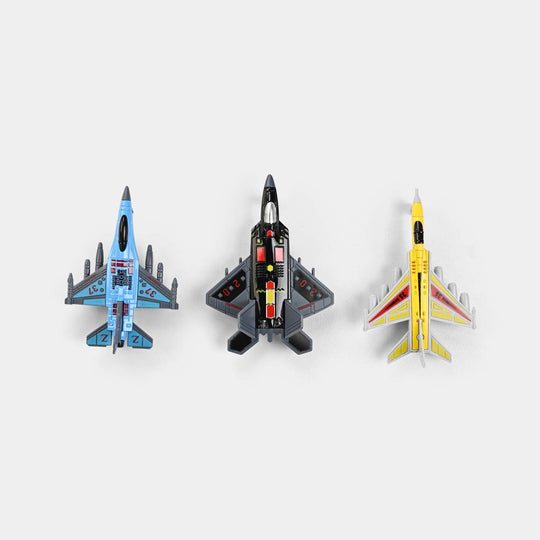 Alloy Slided Fighter Jet/Plane Set | Pack of 3