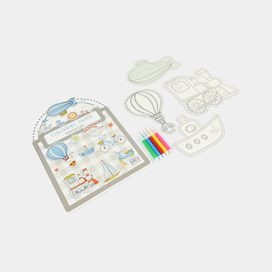 Coloring Card Set