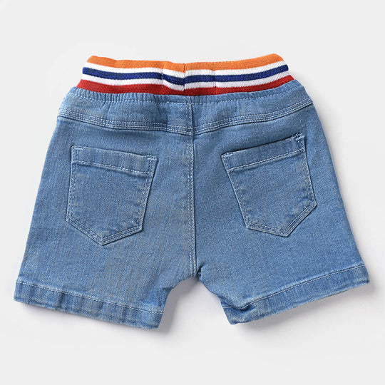 Infant Boys Denim rigid Short Outer Specs-LT.Blue