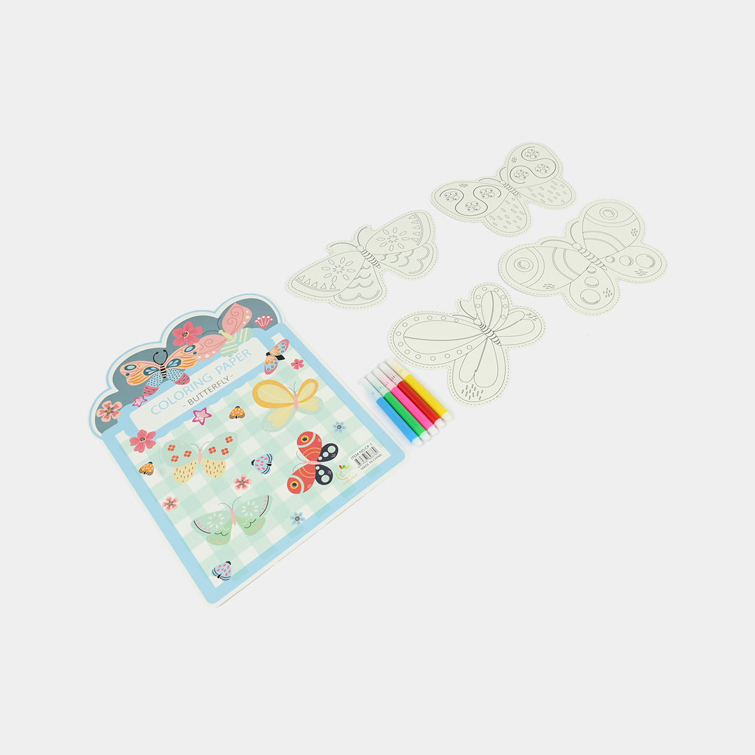 Coloring Card Set