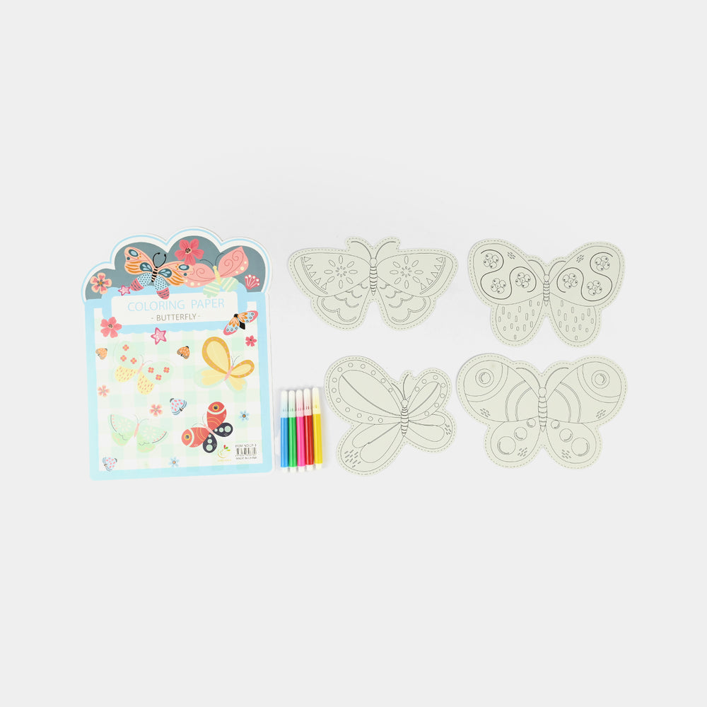 Coloring Card Set