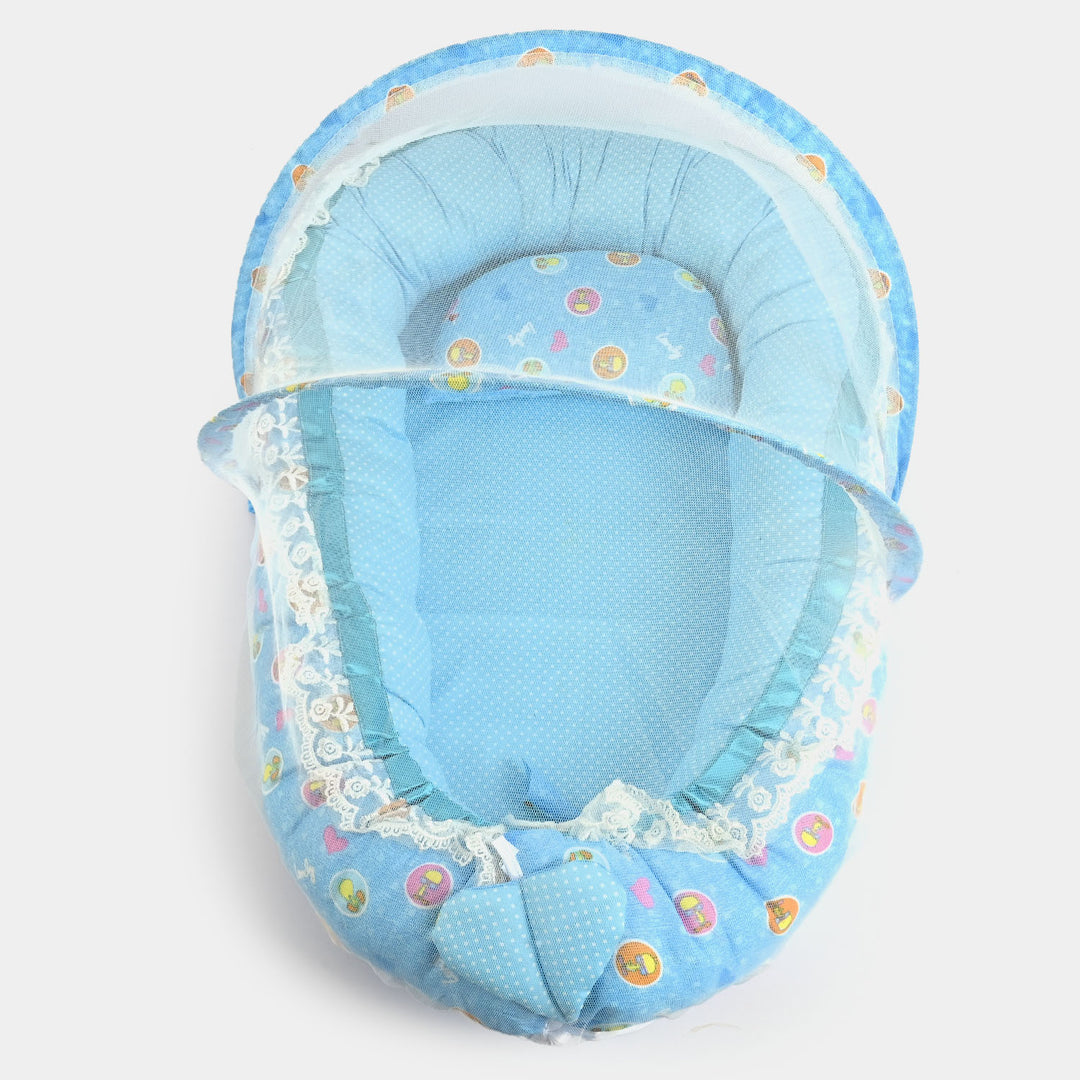 Baby Snuggle Bed Set 9pcs | Blue