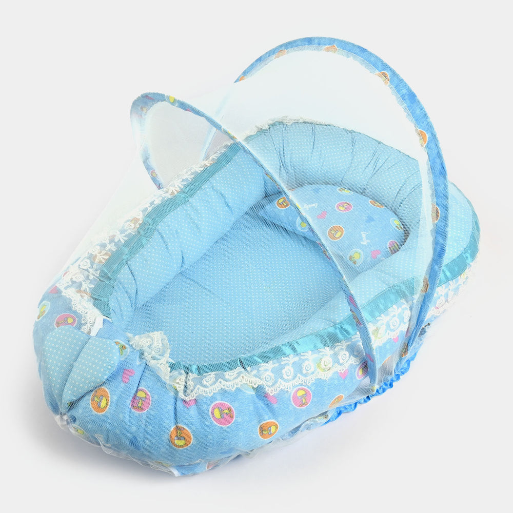 Baby Snuggle Bed Set 9pcs | Blue