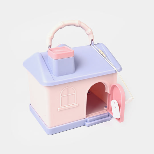 Metal Coin/Money Box with Lock For Kids