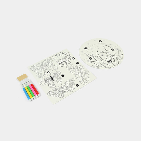 Coloring Card Set