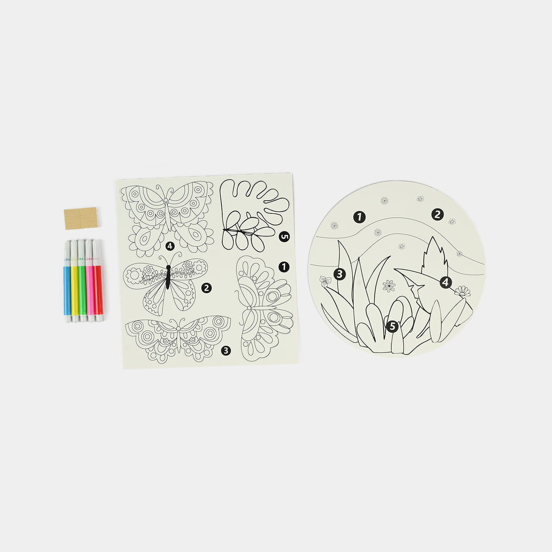 Coloring Card Set