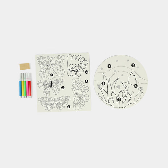 Coloring Card Set
