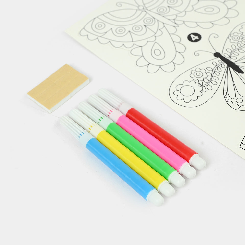 Coloring Card Set