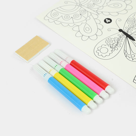 Coloring Card Set