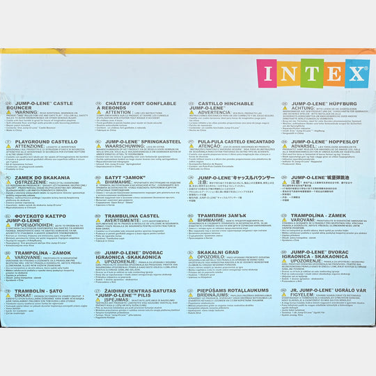 Intex Jump-O-Lene Inflatable Bouncer Castle House