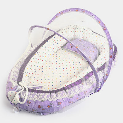 Baby Snuggle Bed Set 9pcs | Purple