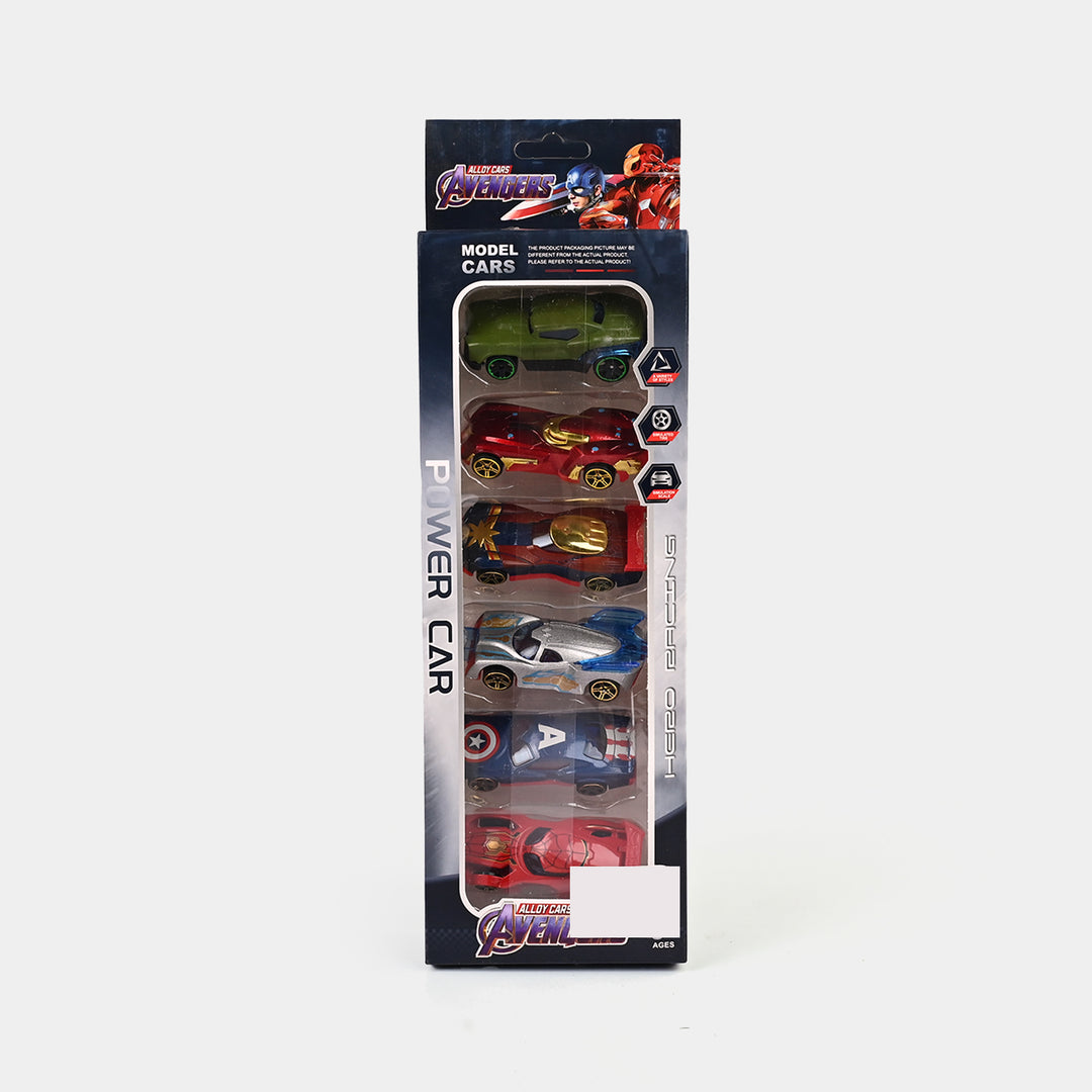 Alloy Slided Die-Cast Vehicles Set | Pack of 6