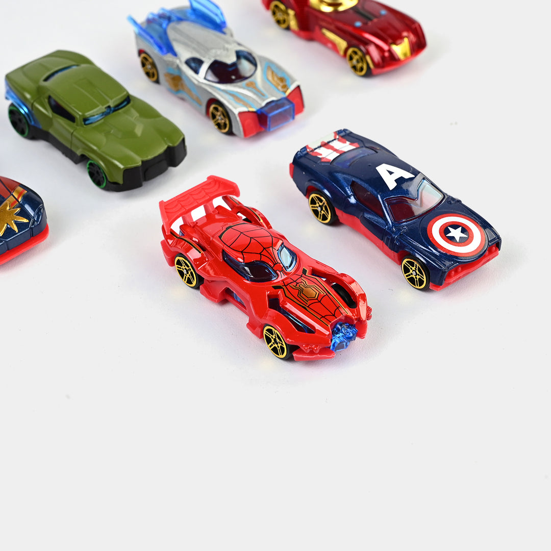 Alloy Slided Die-Cast Vehicles Set | Pack of 6