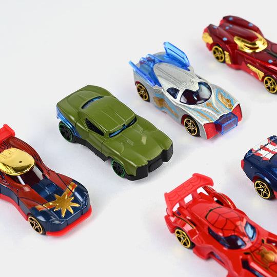 Alloy Slided Die-Cast Vehicles Set | Pack of 6