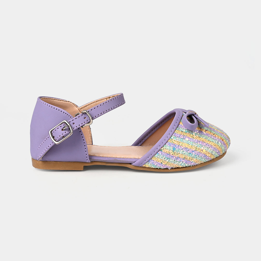 Girls Pumps 11-31-Purple