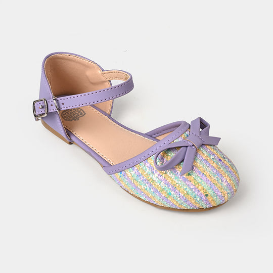 Girls Pumps 11-31-Purple