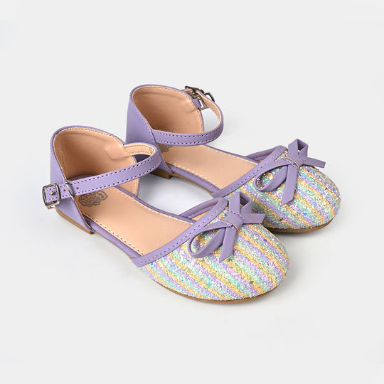 Girls Pumps 11-31-Purple