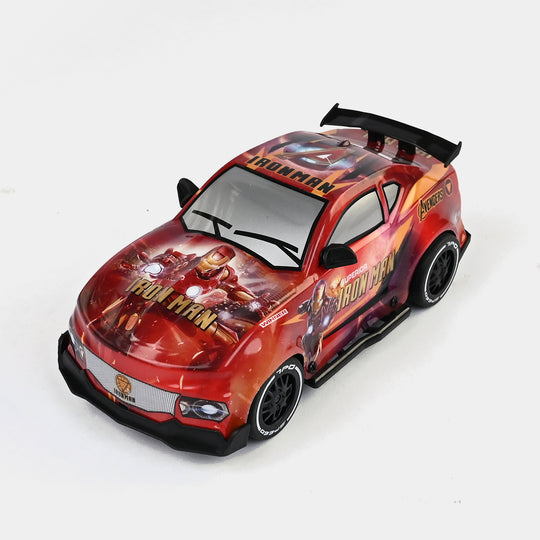 Character Theme PVC Shell Remote Control Car for Kids