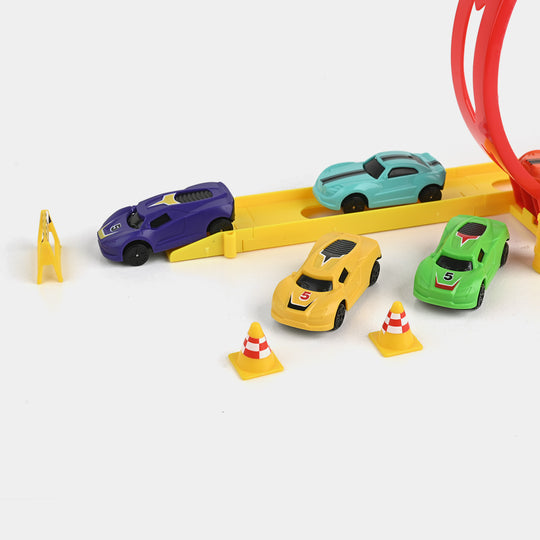 Racing Track with Cars – Ready, Set, Race!