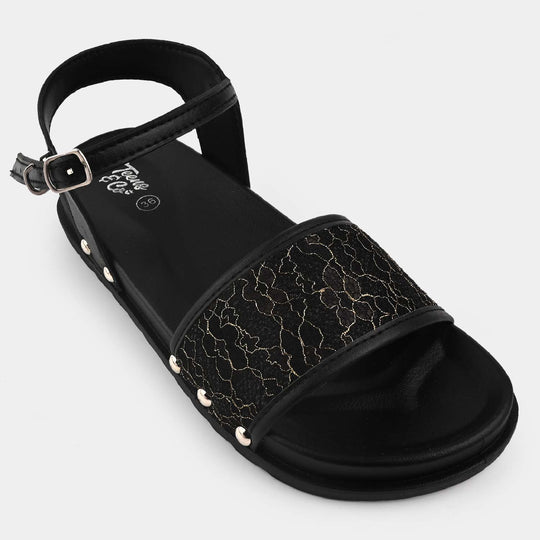 Teens Girls Sandal SA-33-BLACK