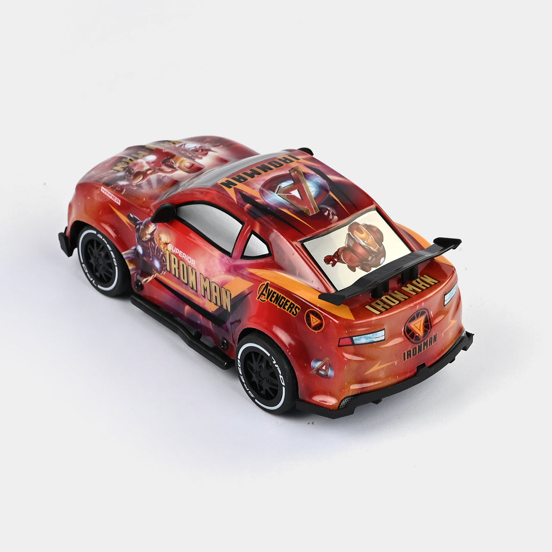 Character Theme PVC Shell Remote Control Car for Kids