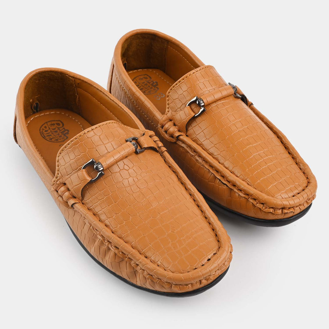 Boys Loafers 809-6-Mustard