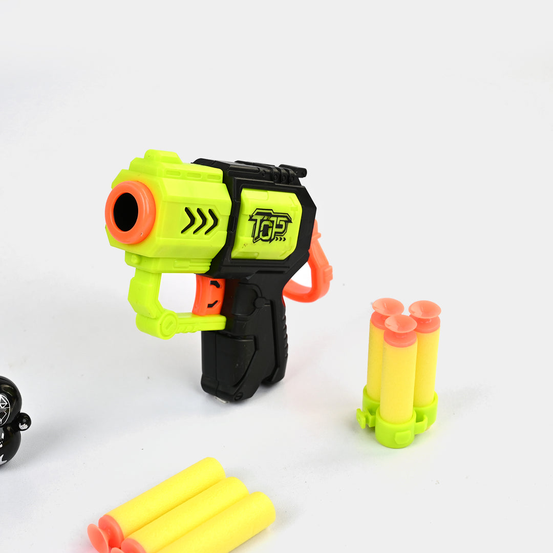 Action Figure Eva Soft Dart Blaster & Targets Set