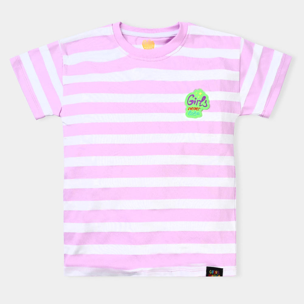 Girls Cotton Jersey T-Shirt H/S - Tulip